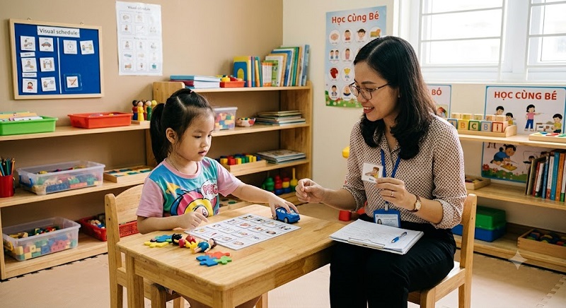 Đánh giá trẻ tự kỷ trước can thiệp
